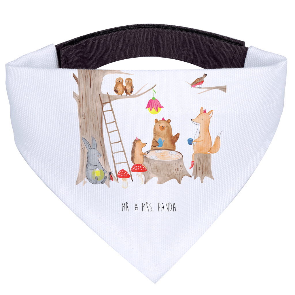 Hundehalstuch M Waldtiere Picknick Hundehalstuch, Halstuch, Hunde, Tuch, mittel, mittelgroße Hunde, Tiermotive, Gute Laune, lustige Sprüche, Tiere, Waldtiere, Picknick, Wald, Fuchs, Hase, Igel, Maus, Eichhörnchen