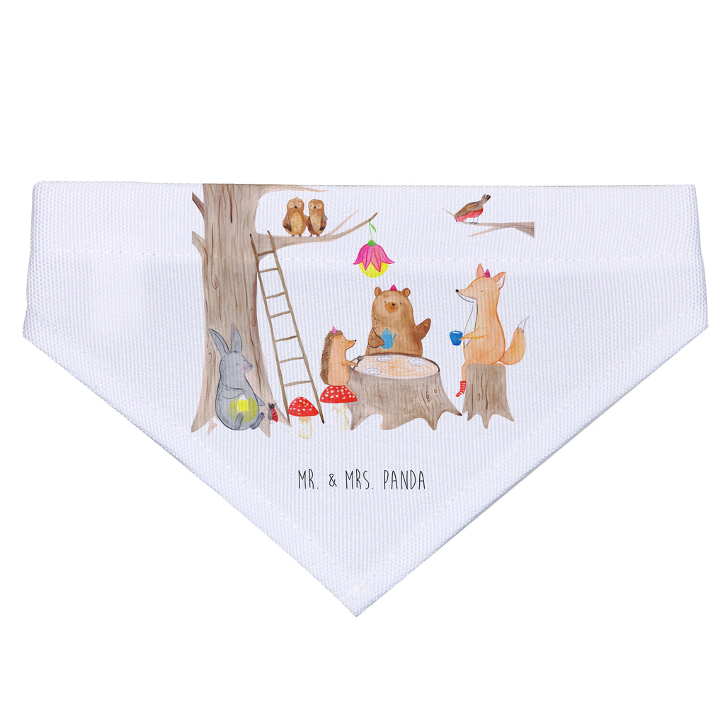 Hundehalstuch M Waldtiere Picknick Hundehalstuch, Halstuch, Hunde, Tuch, mittel, mittelgroße Hunde, Tiermotive, Gute Laune, lustige Sprüche, Tiere, Waldtiere, Picknick, Wald, Fuchs, Hase, Igel, Maus, Eichhörnchen