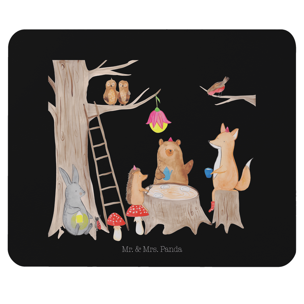 Mauspad Waldtiere Picknick Mousepad, Computer zubehör, Büroausstattung, PC Zubehör, Arbeitszimmer, Mauspad, Einzigartiges Mauspad, Designer Mauspad, Tiermotive, Gute Laune, lustige Sprüche, Tiere, Waldtiere, Picknick, Wald, Fuchs, Hase, Igel, Maus, Eichhörnchen