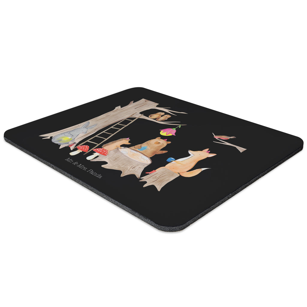 Mauspad Waldtiere Picknick Mousepad, Computer zubehör, Büroausstattung, PC Zubehör, Arbeitszimmer, Mauspad, Einzigartiges Mauspad, Designer Mauspad, Tiermotive, Gute Laune, lustige Sprüche, Tiere, Waldtiere, Picknick, Wald, Fuchs, Hase, Igel, Maus, Eichhörnchen