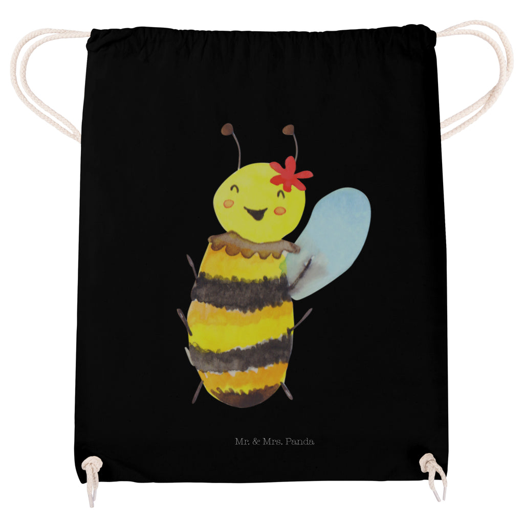 Sportbeutel Biene Happy Turnbeutel, Beutel, Sporttasche, Tasche, Stoffbeutel, Biene, Wespe, Hummel