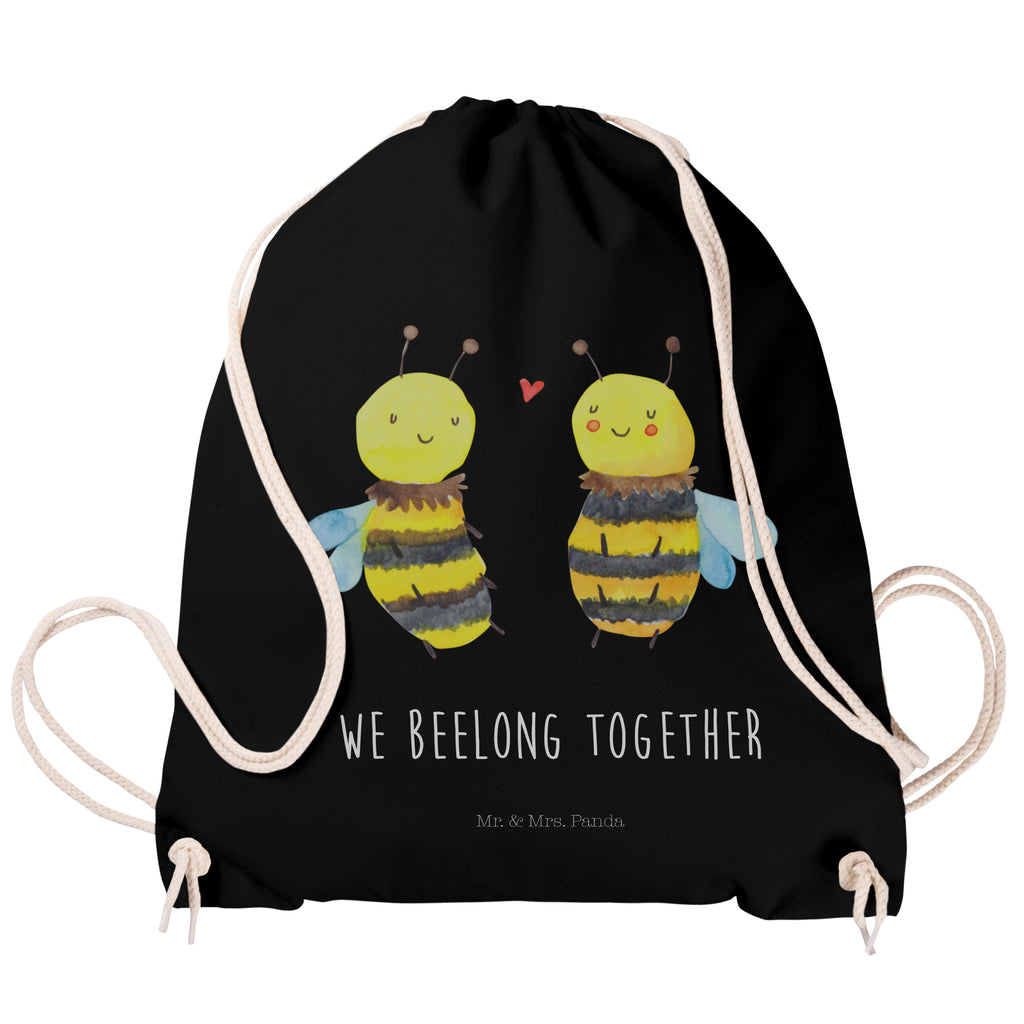 Sportbeutel Biene Verliebt Turnbeutel, Beutel, Sporttasche, Tasche, Stoffbeutel, Biene, Wespe, Hummel