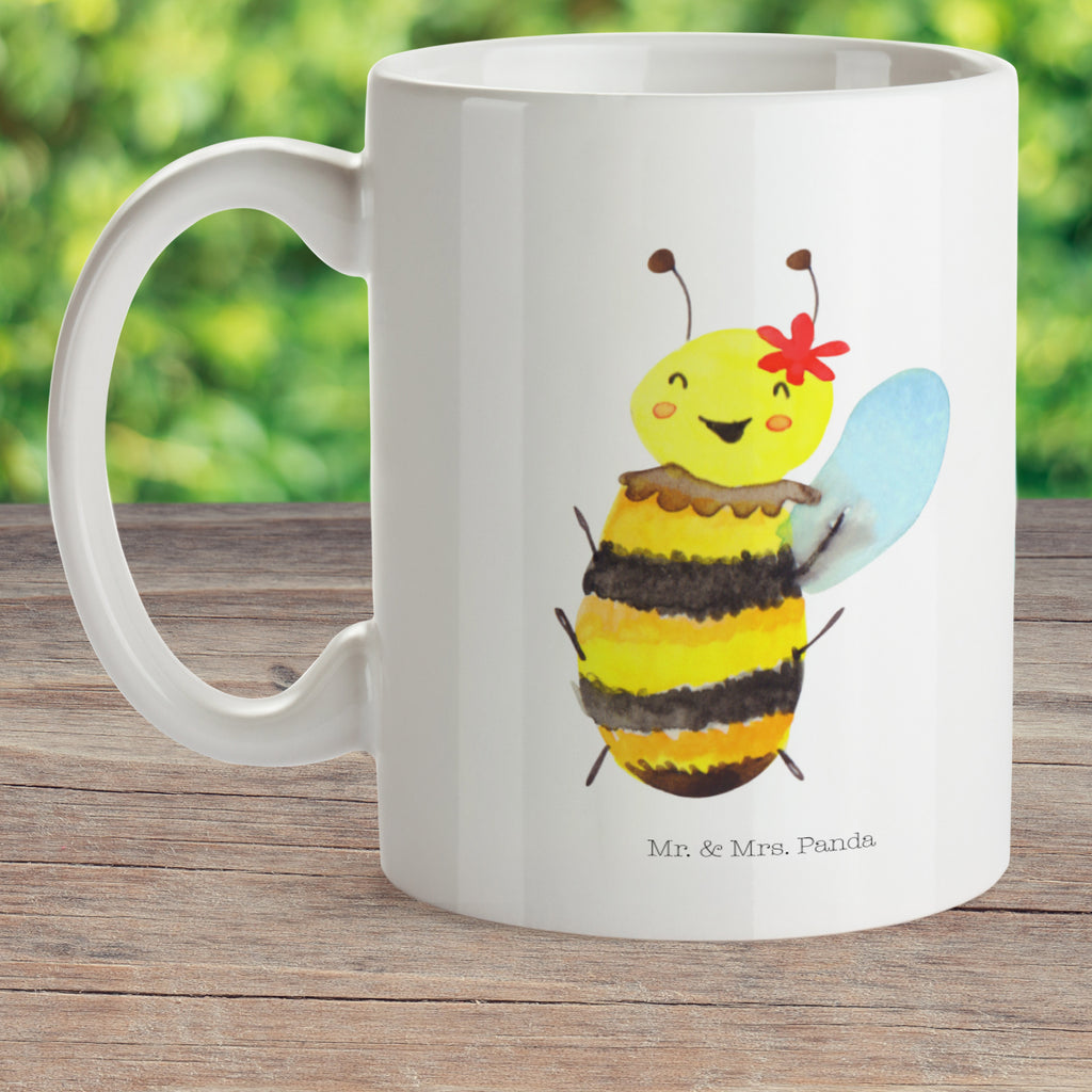 Kindertasse Biene Happy Kunststoff Tasse, Kindergarten, Tasse, Trinkbecher, Camping Becher, Kaffeetasse, Kunststoffbecher, Kindergartenbecher, Outdoorgeschirr, Kunststoffgeschirr, Reisebecher, Reisetasse, Kinderbecher, Biene, Wespe, Hummel