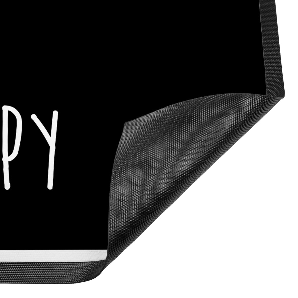 Fußmatte Biene Happy Türvorleger, Schmutzmatte, Fußabtreter, Matte, Schmutzfänger, Fußabstreifer, Schmutzfangmatte, Türmatte, Motivfußmatte, Haustürmatte, Vorleger, Biene, Wespe, Hummel