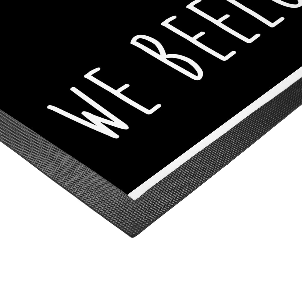 Fußmatte Biene Verliebt  Türvorleger, Schmutzmatte, Fußabtreter, Matte, Schmutzfänger, Fußabstreifer, Schmutzfangmatte, Türmatte, Motivfußmatte,  Haustürmatte, Vorleger  Biene, Wespe, Hummel