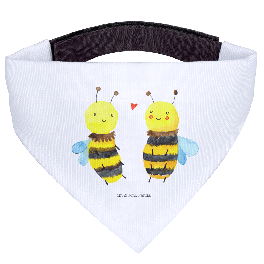 Hundehalstuch L Biene Verliebt Hundehalstuch, Halstuch, Hunde, Tuch, groß, große Hunde, Biene, Wespe, Hummel
