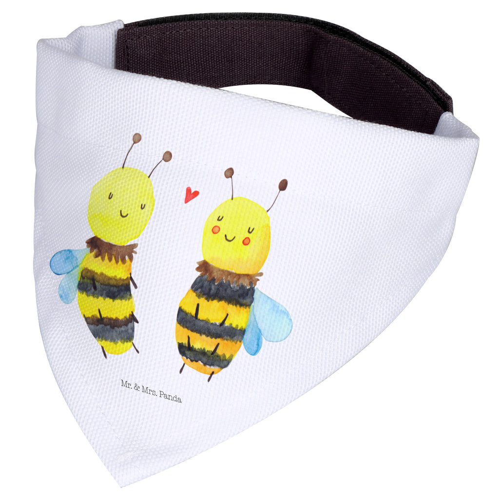 Hundehalstuch L Biene Verliebt Hundehalstuch, Halstuch, Hunde, Tuch, groß, große Hunde, Biene, Wespe, Hummel