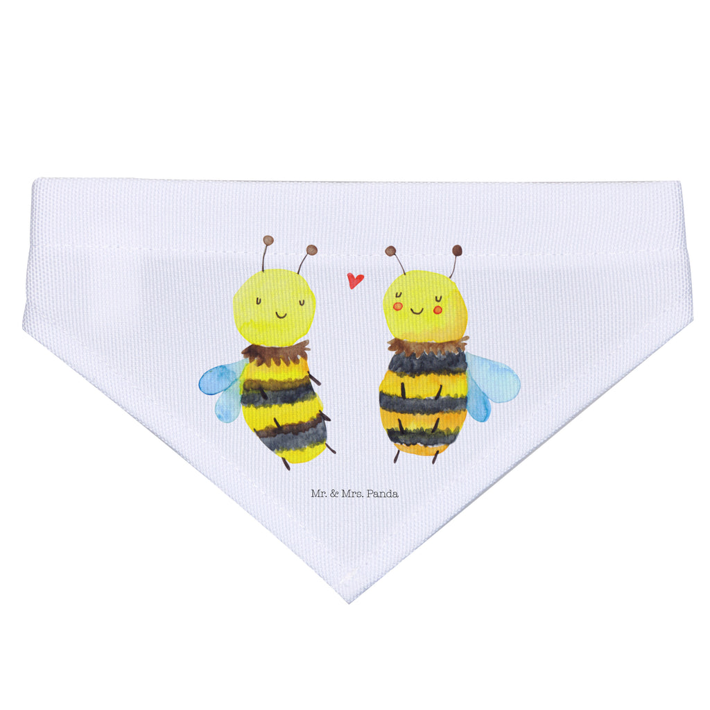 Hundehalstuch L Biene Verliebt Hundehalstuch, Halstuch, Hunde, Tuch, groß, große Hunde, Biene, Wespe, Hummel