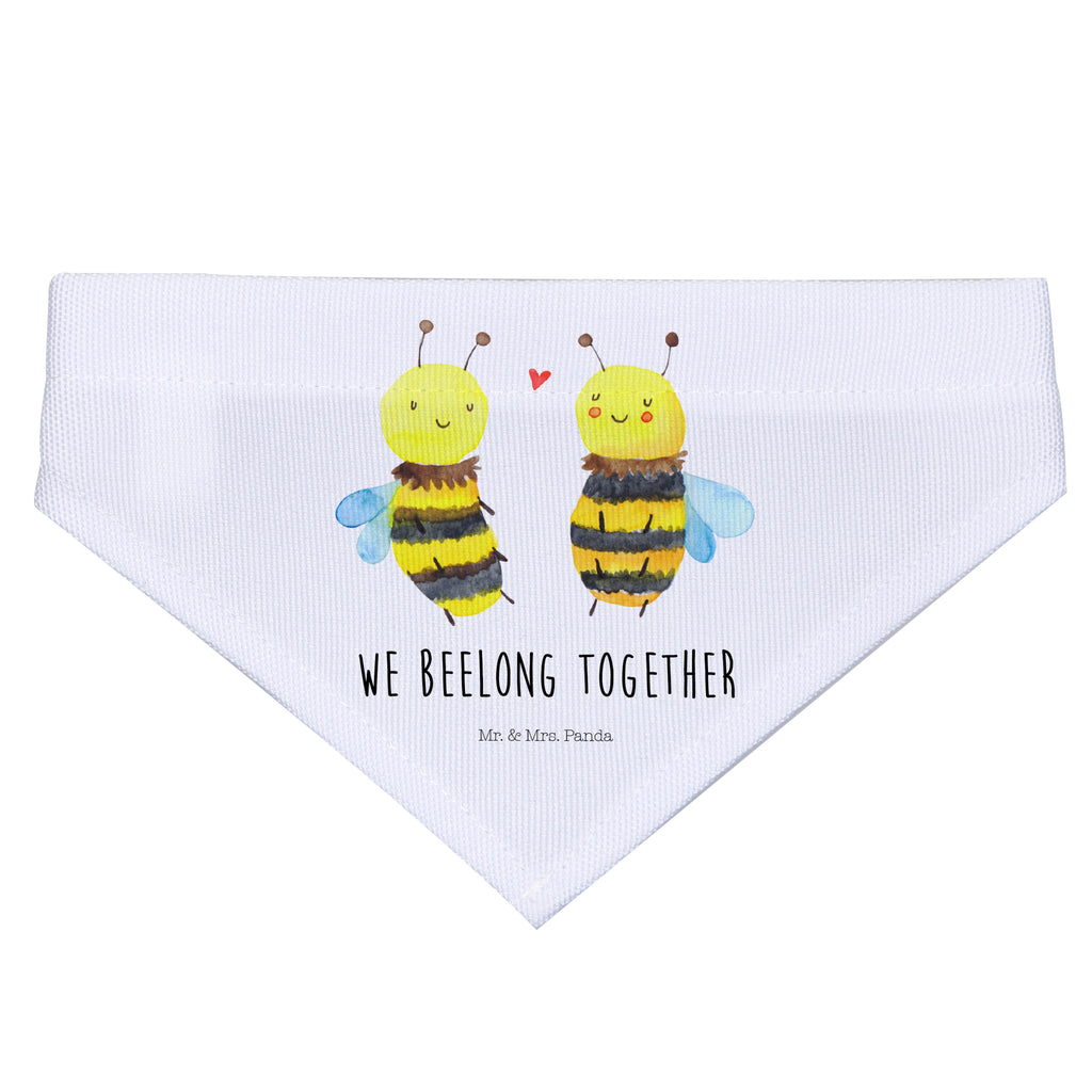 Hundehalstuch L Biene Verliebt Hundehalstuch, Halstuch, Hunde, Tuch, groß, große Hunde, Biene, Wespe, Hummel