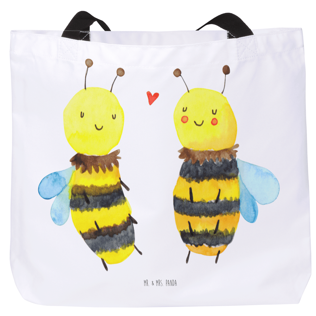 Shopper Biene Verliebt Beutel, Einkaufstasche, Tasche, Strandtasche, Einkaufsbeutel, Shopper, Schultasche, Freizeittasche, Tragebeutel, Schulbeutel, Alltagstasche, Biene, Wespe, Hummel