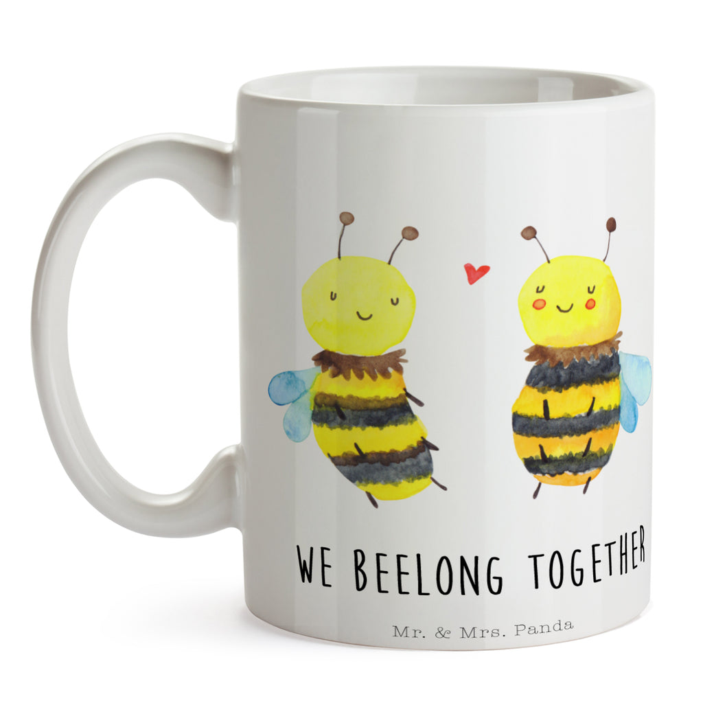 Tasse Biene Verliebt  Becher, Kaffeetasse, Kaffeebecher, Tee, Frühstück, Büro  Biene, Wespe, Hummel