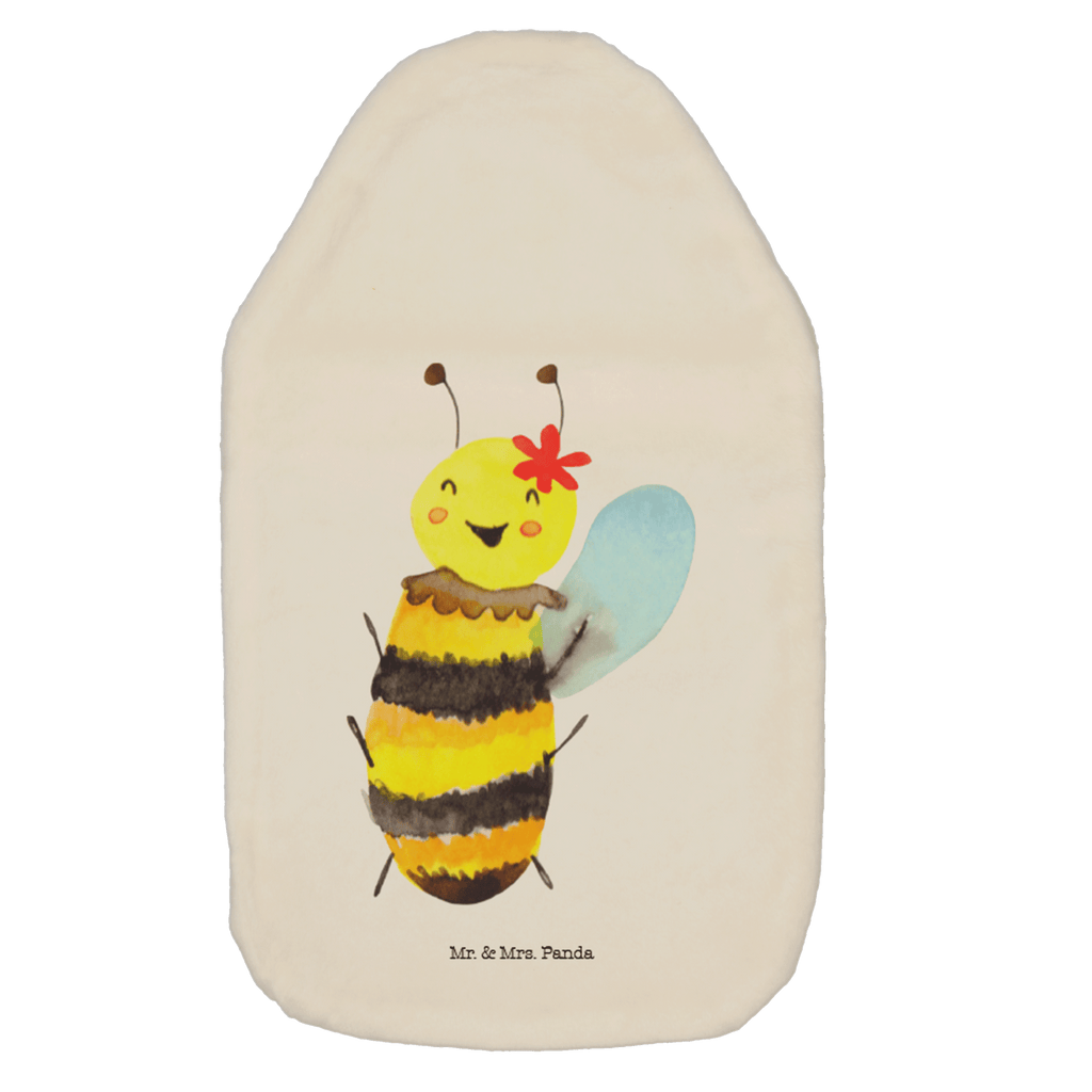 Wärmflasche Biene Happy Wärmekissen, Kinderwärmflasche, Körnerkissen, Wärmflaschenbezug, Wärmflasche mit Bezug, Biene, Wespe, Hummel