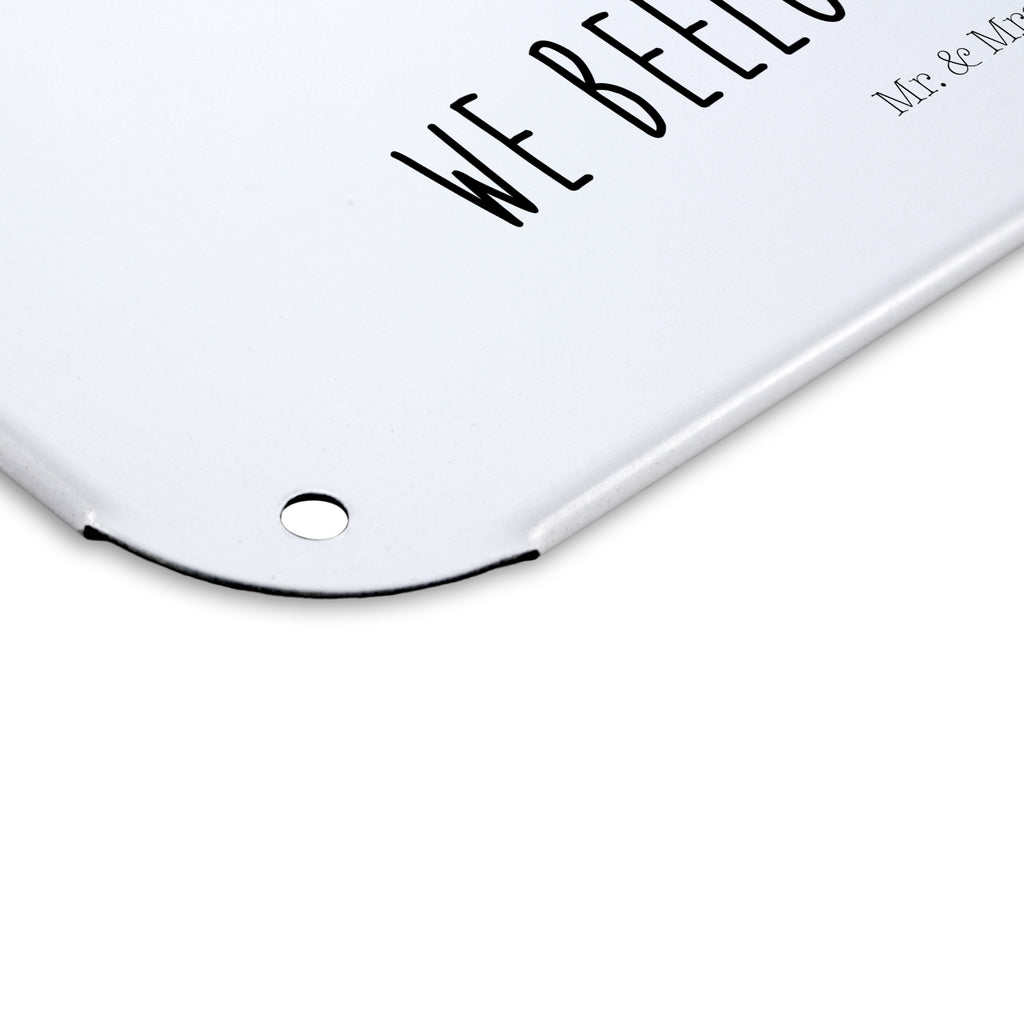 Blechschild Biene Verliebt  Blechschild, Metallschild, Geschenk Schild, Schild, Magnet-Metall-Schild, Deko Schild, Wandschild, Wand-Dekoration, Türschild, Wandschild, Metallschild  Biene, Wespe, Hummel