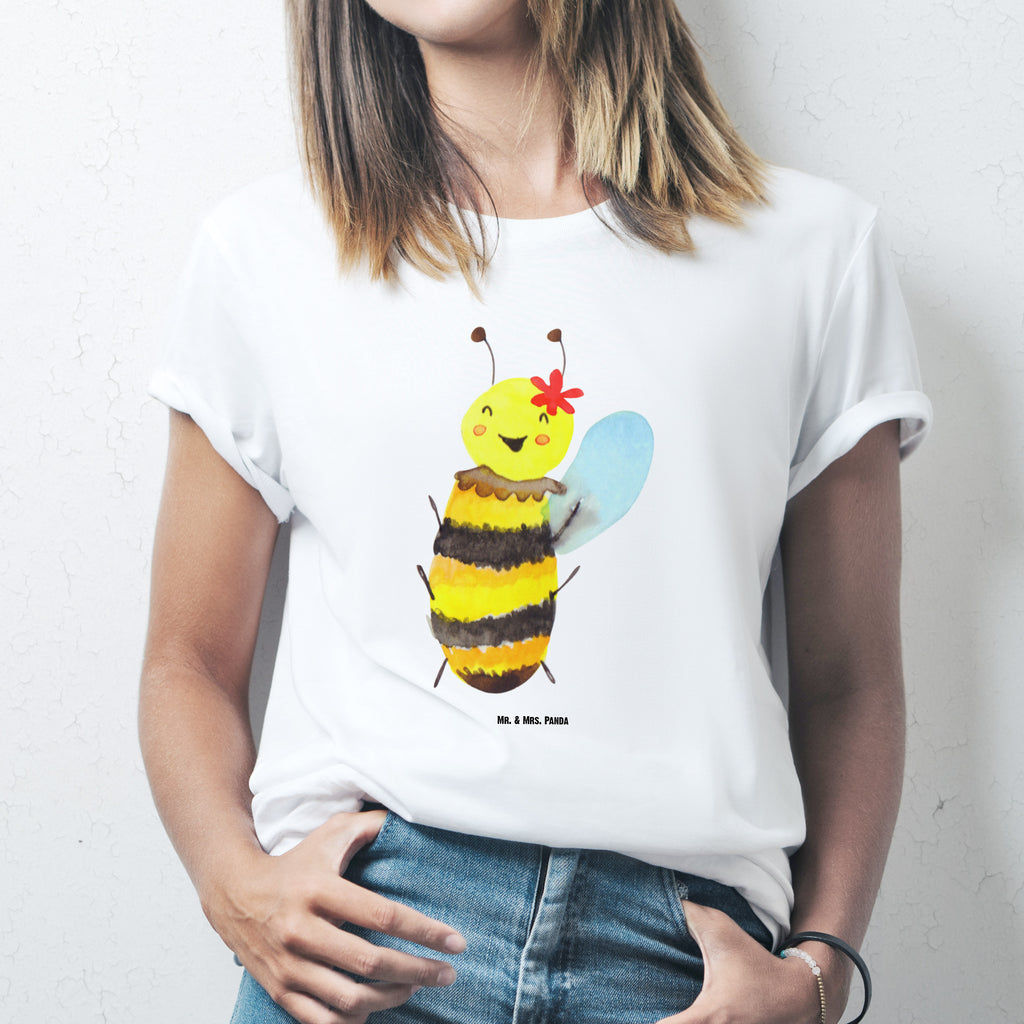 Größe XXL T-Shirt Biene Happy T-Shirt, Shirt, Tshirt, Lustiges T-Shirt, T-Shirt mit Spruch, Party, Junggesellenabschied, Jubiläum, Geburstag, Herrn, Damen, Männer, Frauen, Schlafshirt, Nachthemd, Sprüche, Biene, Wespe, Hummel