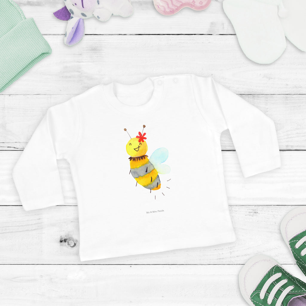 12-18 Monate Baby Longsleeve Biene Blume Mädchen, Jungen, Baby, Langarm, Bio, Kleidung, Biene, Wespe, Hummel