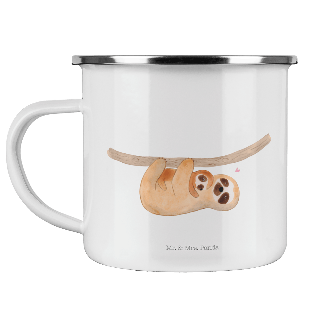 Camping Emaille Tasse Faultier mit Kind Campingtasse, Trinkbecher, Metalltasse, Outdoor Tasse, Emaille Trinkbecher, Blechtasse Outdoor, Emaille Campingbecher, Edelstahl Trinkbecher, Metalltasse für Camping, Kaffee Blechtasse, Camping Tasse Metall, Faultier, Faultier Geschenk, Faultier Deko, Kind, Baby, Liebe, Mutter, Mama, Geburt, Kinder, Faulheit, Spaß, Niedlichkeit