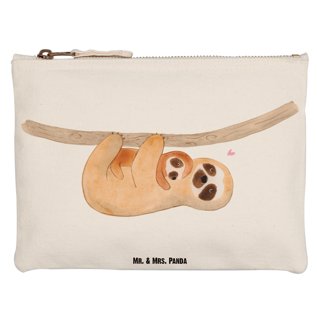 Schminktasche Faultier mit Kind Schminktasche, Kosmetiktasche, Kosmetikbeutel, Stiftemäppchen, Etui, Federmappe, Makeup, XXL, Schminketui, Kosmetiketui, Schlamperetui, Faultier, Faultier Geschenk, Faultier Deko, Kind, Baby, Liebe, Mutter, Mama, Geburt, Kinder, Faulheit, Spaß, Niedlichkeit