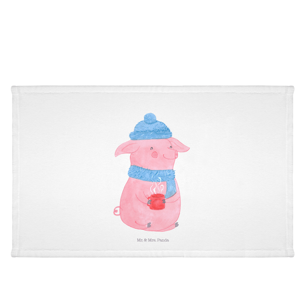 Gäste Handtuch Lallelndes Glühschwein Gästetuch, Reisehandtuch, Sport Handtuch, Frottier, Kinder Handtuch, Winter, Weihnachten, Weihnachtsdeko, Nikolaus, Advent, Heiligabend, Wintermotiv, Glühwein, Betrunken, Weihnachtsmarkt, Spruch
