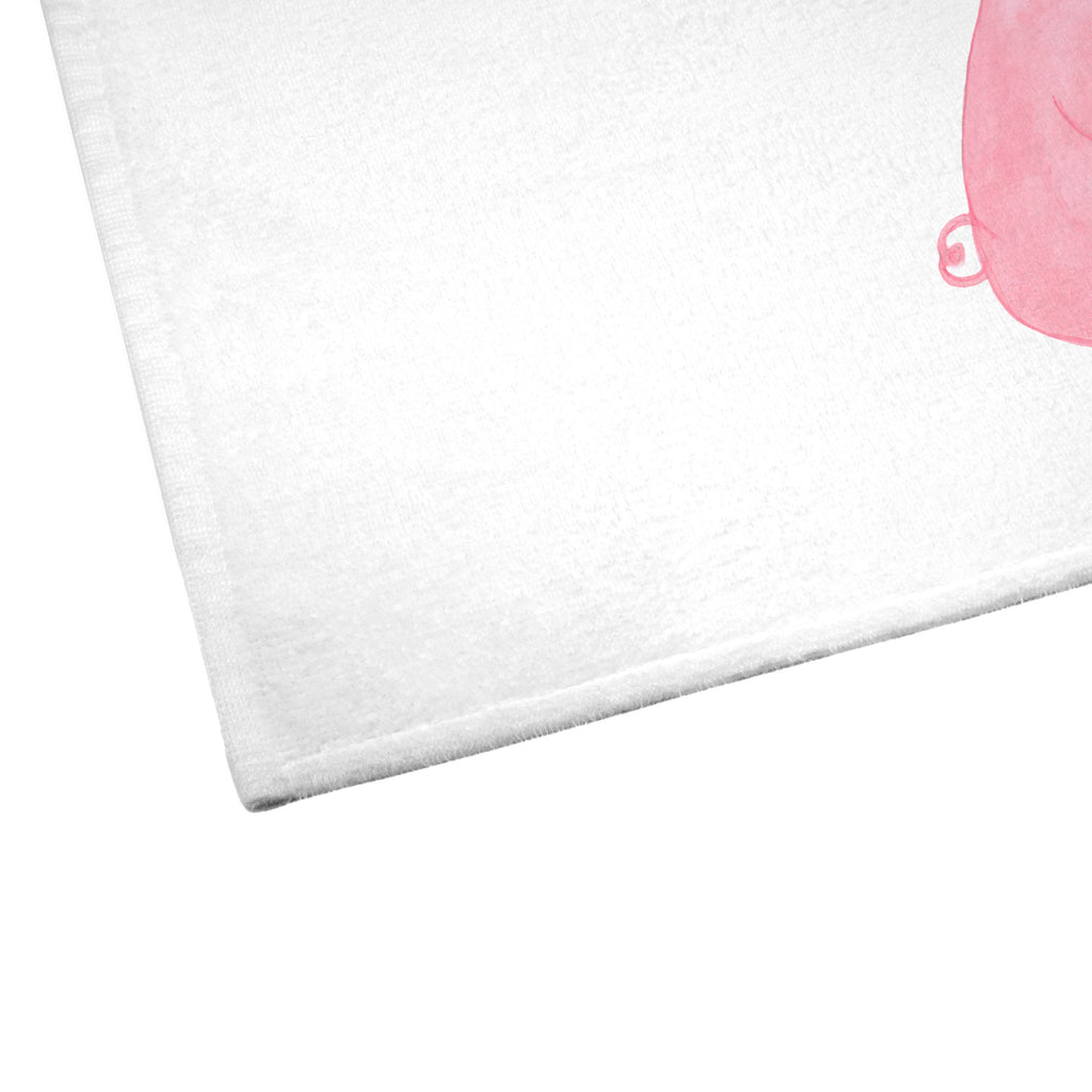 Gäste Handtuch Lallelndes Glühschwein Gästetuch, Reisehandtuch, Sport Handtuch, Frottier, Kinder Handtuch, Winter, Weihnachten, Weihnachtsdeko, Nikolaus, Advent, Heiligabend, Wintermotiv, Glühwein, Betrunken, Weihnachtsmarkt, Spruch