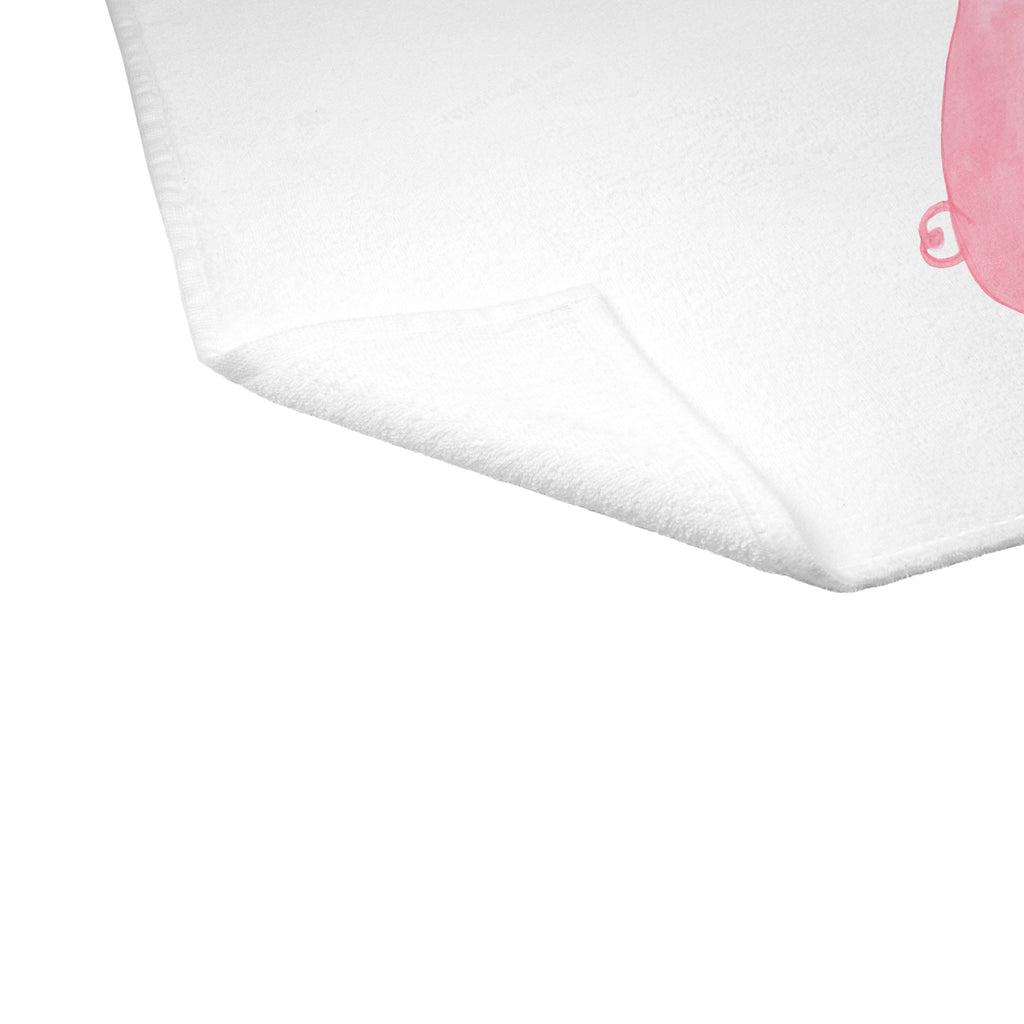 Gäste Handtuch Lallelndes Glühschwein Gästetuch, Reisehandtuch, Sport Handtuch, Frottier, Kinder Handtuch, Winter, Weihnachten, Weihnachtsdeko, Nikolaus, Advent, Heiligabend, Wintermotiv, Glühwein, Betrunken, Weihnachtsmarkt, Spruch