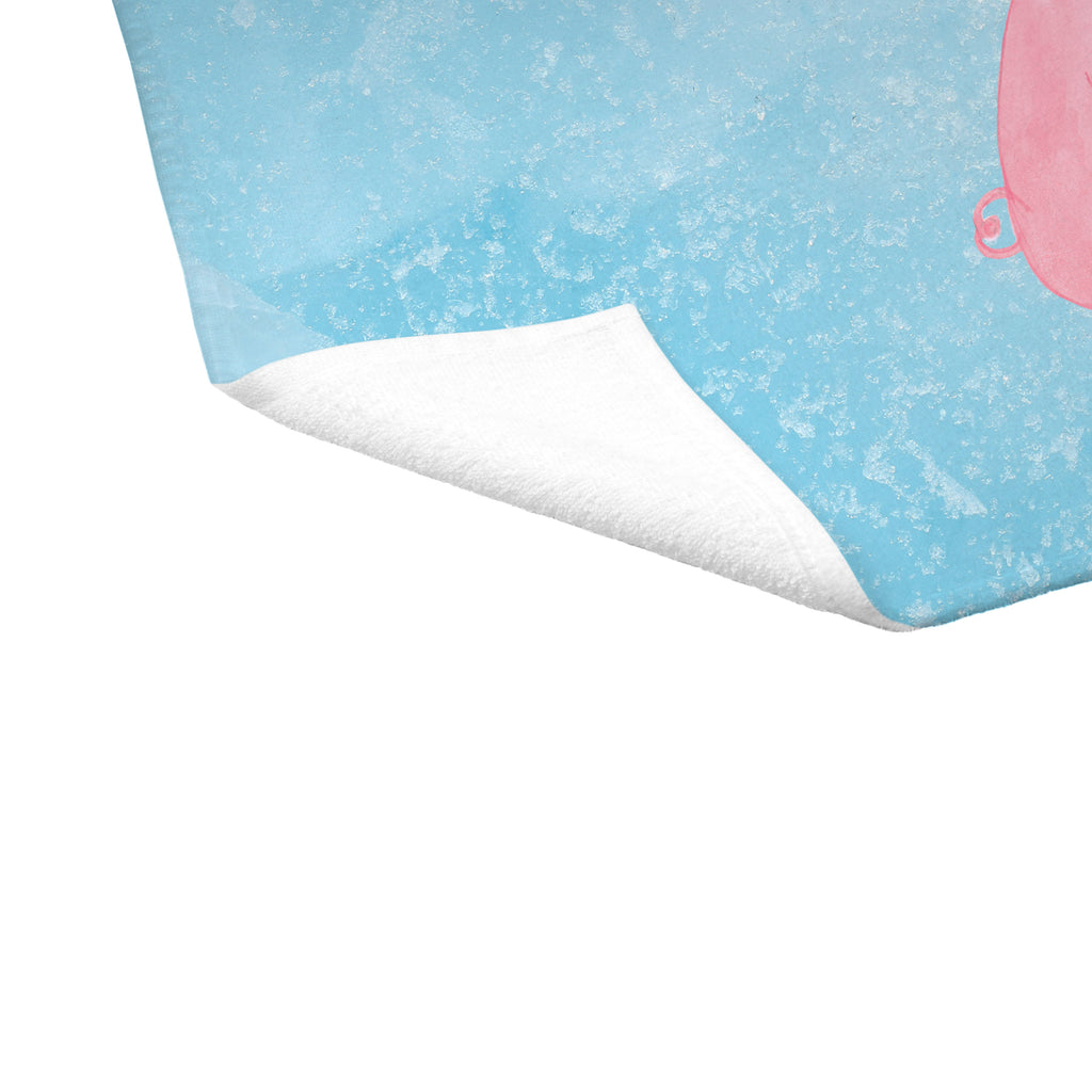 Gäste Handtuch Lallelndes Glühschwein Gästetuch, Reisehandtuch, Sport Handtuch, Frottier, Kinder Handtuch, Winter, Weihnachten, Weihnachtsdeko, Nikolaus, Advent, Heiligabend, Wintermotiv, Glühwein, Betrunken, Weihnachtsmarkt, Spruch