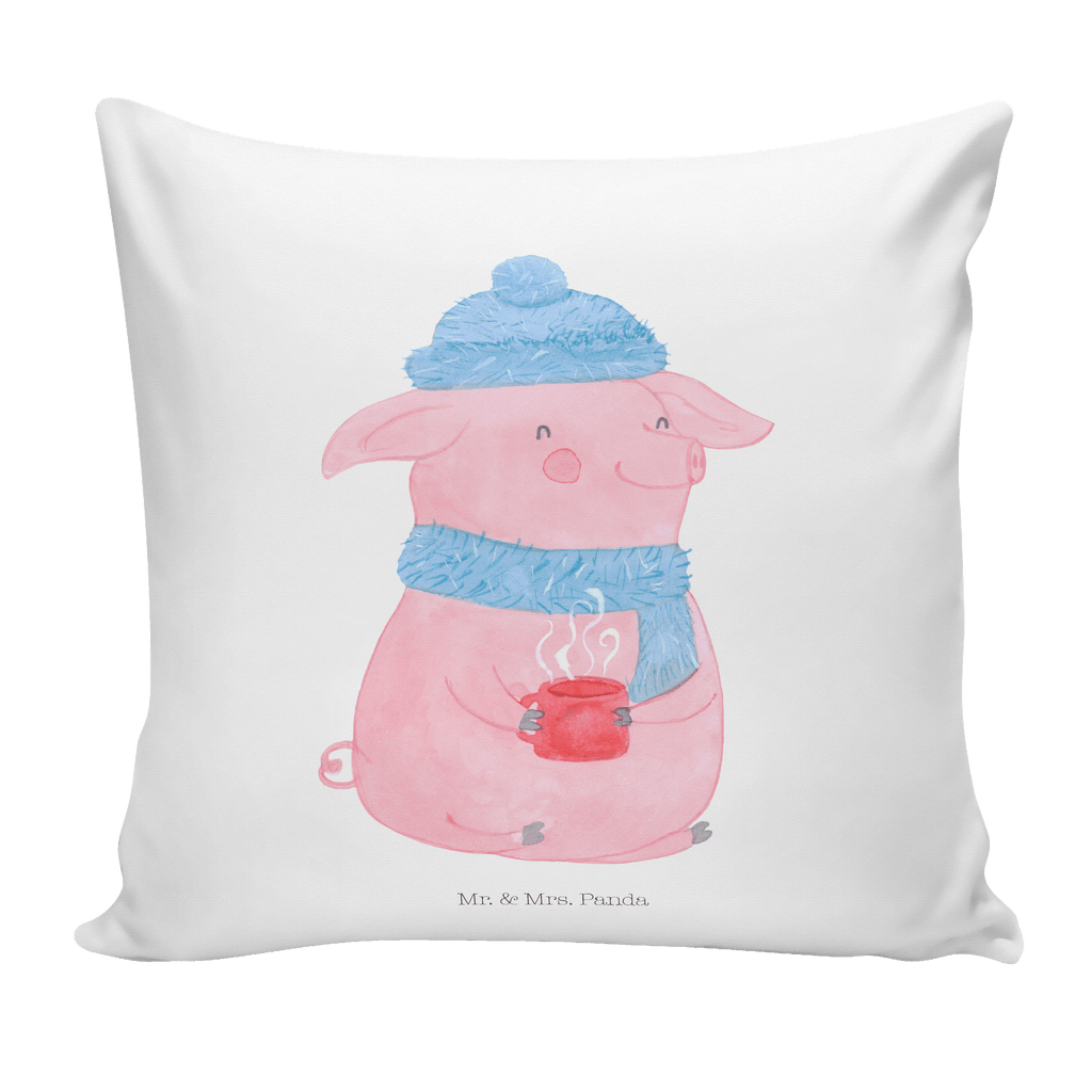 40x40 Kissen Lallelndes Glühschwein Kissenhülle, Kopfkissen, Sofakissen, Dekokissen, Motivkissen, Winter, Weihnachten, Weihnachtsdeko, Nikolaus, Advent, Heiligabend, Wintermotiv, Glühwein, Betrunken, Weihnachtsmarkt, Spruch