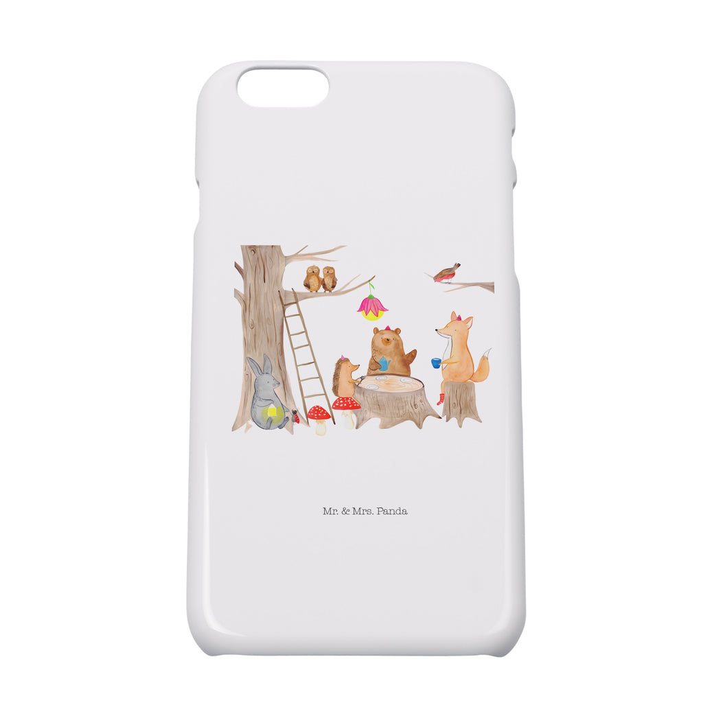 Iphone 7 / 7S Handyhülle Waldtiere Picknick Handyhülle, Handycover, Cover, Handy, Hülle, Iphone 7, Iphone 7S, Tiermotive, Gute Laune, lustige Sprüche, Tiere, Waldtiere, Picknick, Wald, Fuchs, Hase, Igel, Maus, Eichhörnchen