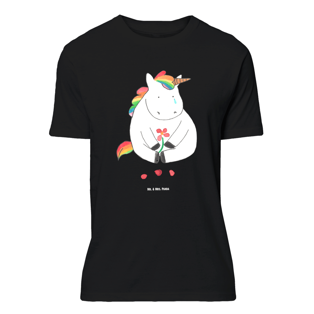 Größe XL T-Shirt Einhorn Traurig T-Shirt, Shirt, Tshirt, Lustiges T-Shirt, T-Shirt mit Spruch, Party, Junggesellenabschied, Jubiläum, Geburstag, Herrn, Damen, Männer, Frauen, Schlafshirt, Nachthemd, Sprüche, Einhorn, Einhörner, Einhorn Deko, Pegasus, Unicorn, Glitzer, Trösten. Freundschaft, Freunde, Liebe, Trauer, Grußkarte, Blume