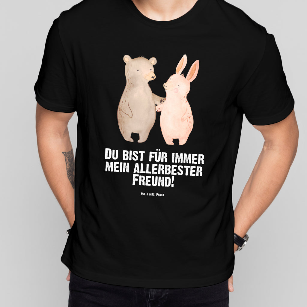 Größe XXL T-Shirt Bär Hase Umarmen T-Shirt, Shirt, Tshirt, Lustiges T-Shirt, T-Shirt mit Spruch, Party, Junggesellenabschied, Jubiläum, Geburstag, Herrn, Damen, Männer, Frauen, Schlafshirt, Nachthemd, Sprüche, Liebe, Partner, Freund, Freundin, Ehemann, Ehefrau, Heiraten, Verlobung, Heiratsantrag, Liebesgeschenk, Jahrestag, Hocheitstag, Freunde, bester Freund, Hase, Bär, Bärchen, best friends