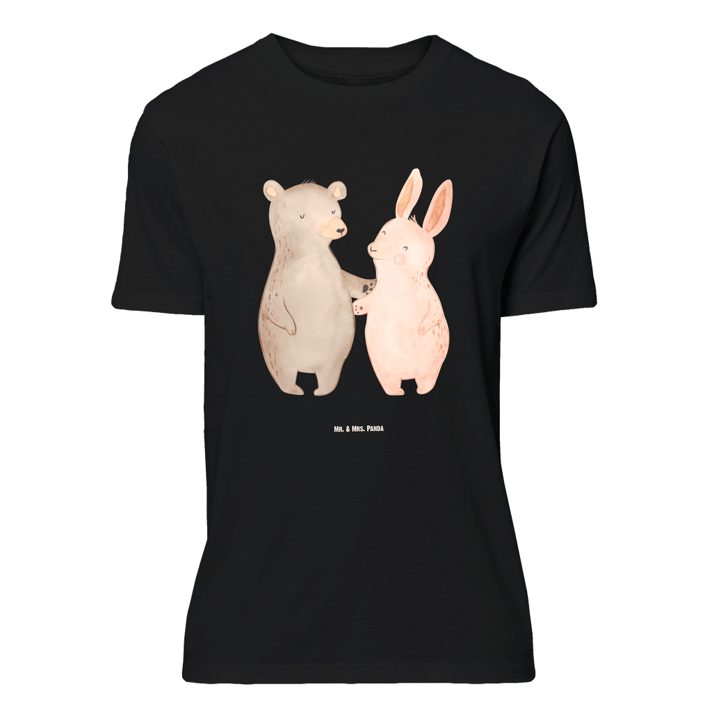 Größe XXL T-Shirt Bär Hase Umarmen T-Shirt, Shirt, Tshirt, Lustiges T-Shirt, T-Shirt mit Spruch, Party, Junggesellenabschied, Jubiläum, Geburstag, Herrn, Damen, Männer, Frauen, Schlafshirt, Nachthemd, Sprüche, Liebe, Partner, Freund, Freundin, Ehemann, Ehefrau, Heiraten, Verlobung, Heiratsantrag, Liebesgeschenk, Jahrestag, Hocheitstag, Freunde, bester Freund, Hase, Bär, Bärchen, best friends
