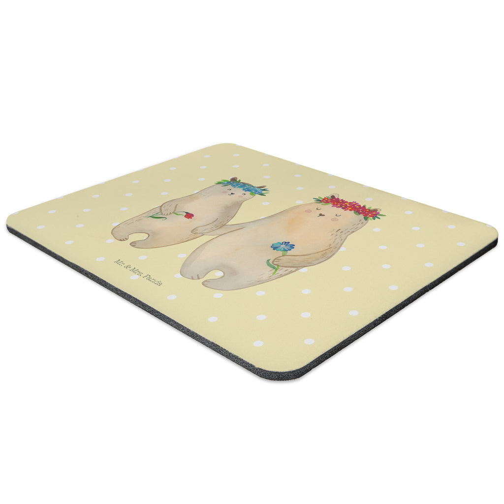 Mauspad Bären mit Blumenkranz Mousepad, Computer zubehör, Büroausstattung, PC Zubehör, Arbeitszimmer, Mauspad, Einzigartiges Mauspad, Designer Mauspad, Familie, Vatertag, Muttertag, Bruder, Schwester, Mama, Papa, Oma, Opa, Bär, Bären, Mutter, Mutti, Mami, Lieblingsmensch, Lieblingsmama, beste Mutter, weltbeste Mama, Geschenk Mama. Muttertag, Tochter, Kind, Kinder, Töchter, Family, Vorbild