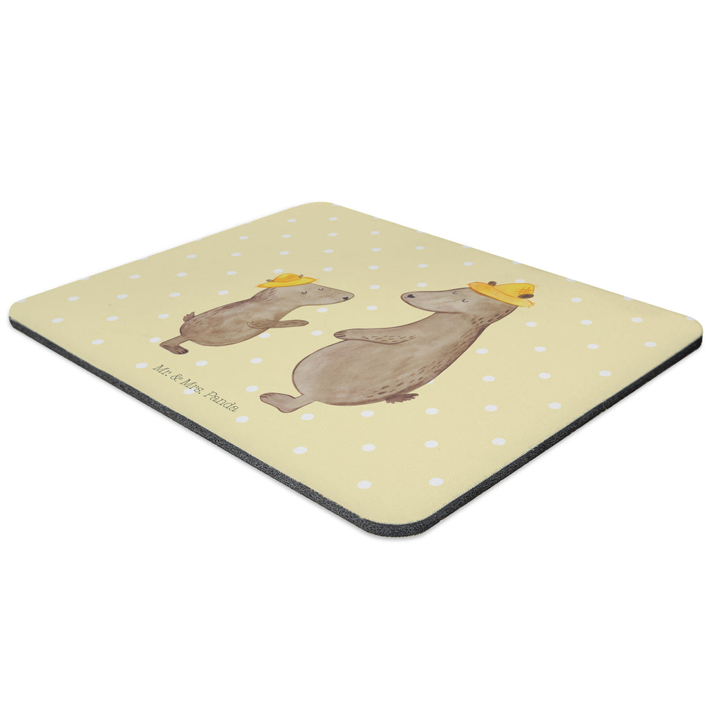 Mauspad Bären mit Hut Mousepad, Computer zubehör, Büroausstattung, PC Zubehör, Arbeitszimmer, Mauspad, Einzigartiges Mauspad, Designer Mauspad, Familie, Vatertag, Muttertag, Bruder, Schwester, Mama, Papa, Oma, Opa, Bär, Bären, Vater, Papi, Paps, Dad, Daddy, Lieblingsmensch, Sohn, Söhne, Kind, Kinder, Vater-Sohn, Family, Vorbild