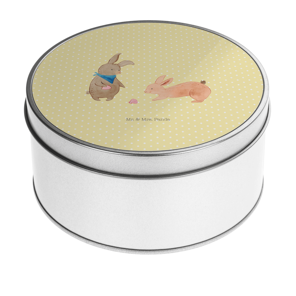 Blechdose rund Hasen Muschel Metalldose, Keksdose, Dose, Vorratsdose, Geschenkbox, Familie, Vatertag, Muttertag, Bruder, Schwester, Mama, Papa, Oma, Opa, Hasen, beste Freundin, Freundin, Freundinnen, best friends, BFF, Muscheln sammeln, Muscheln, Meer