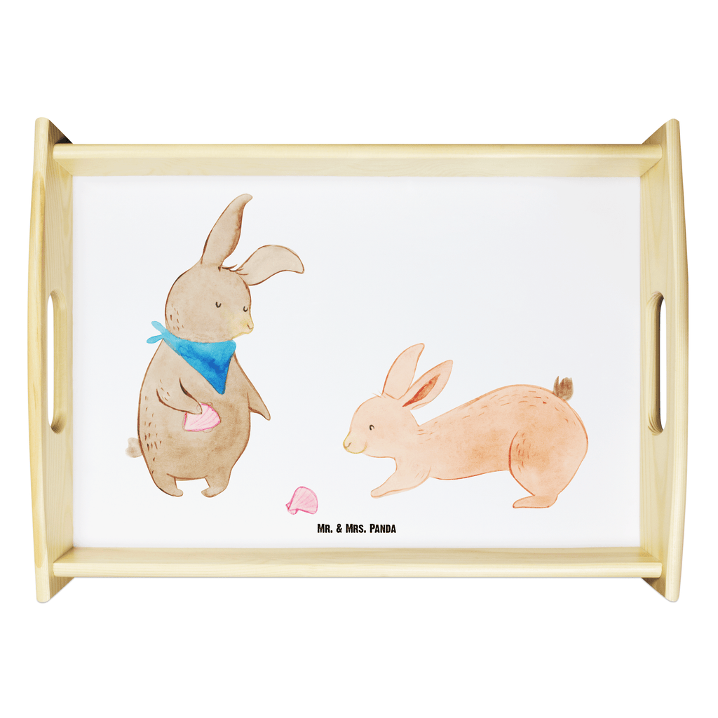 Serviertablett Hasen Muschel Tablett, Holztablett, Küchentablett, Dekotablett, Frühstückstablett, Familie, Vatertag, Muttertag, Bruder, Schwester, Mama, Papa, Oma, Opa, Hasen, beste Freundin, Freundin, Freundinnen, best friends, BFF, Muscheln sammeln, Muscheln, Meer