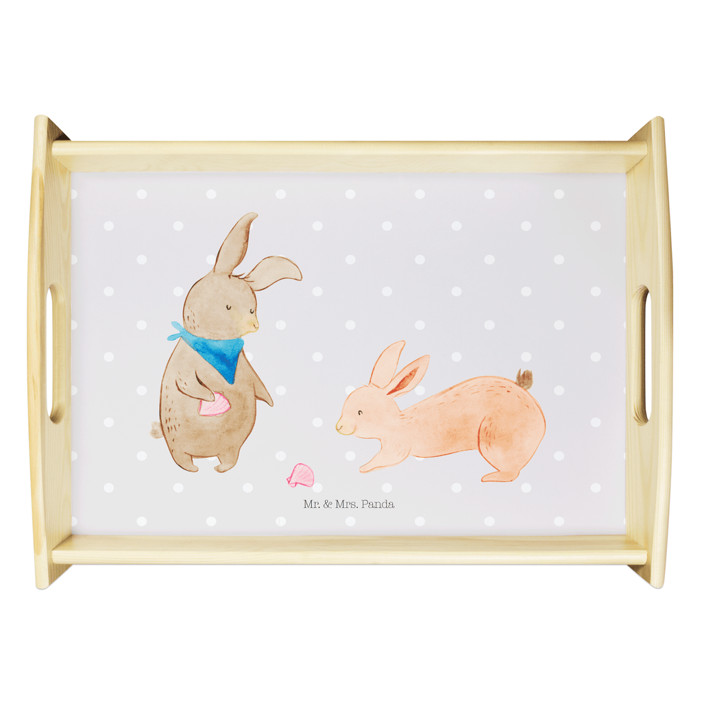 Serviertablett Hasen Muschel Tablett, Holztablett, Küchentablett, Dekotablett, Frühstückstablett, Familie, Vatertag, Muttertag, Bruder, Schwester, Mama, Papa, Oma, Opa, Hasen, beste Freundin, Freundin, Freundinnen, best friends, BFF, Muscheln sammeln, Muscheln, Meer