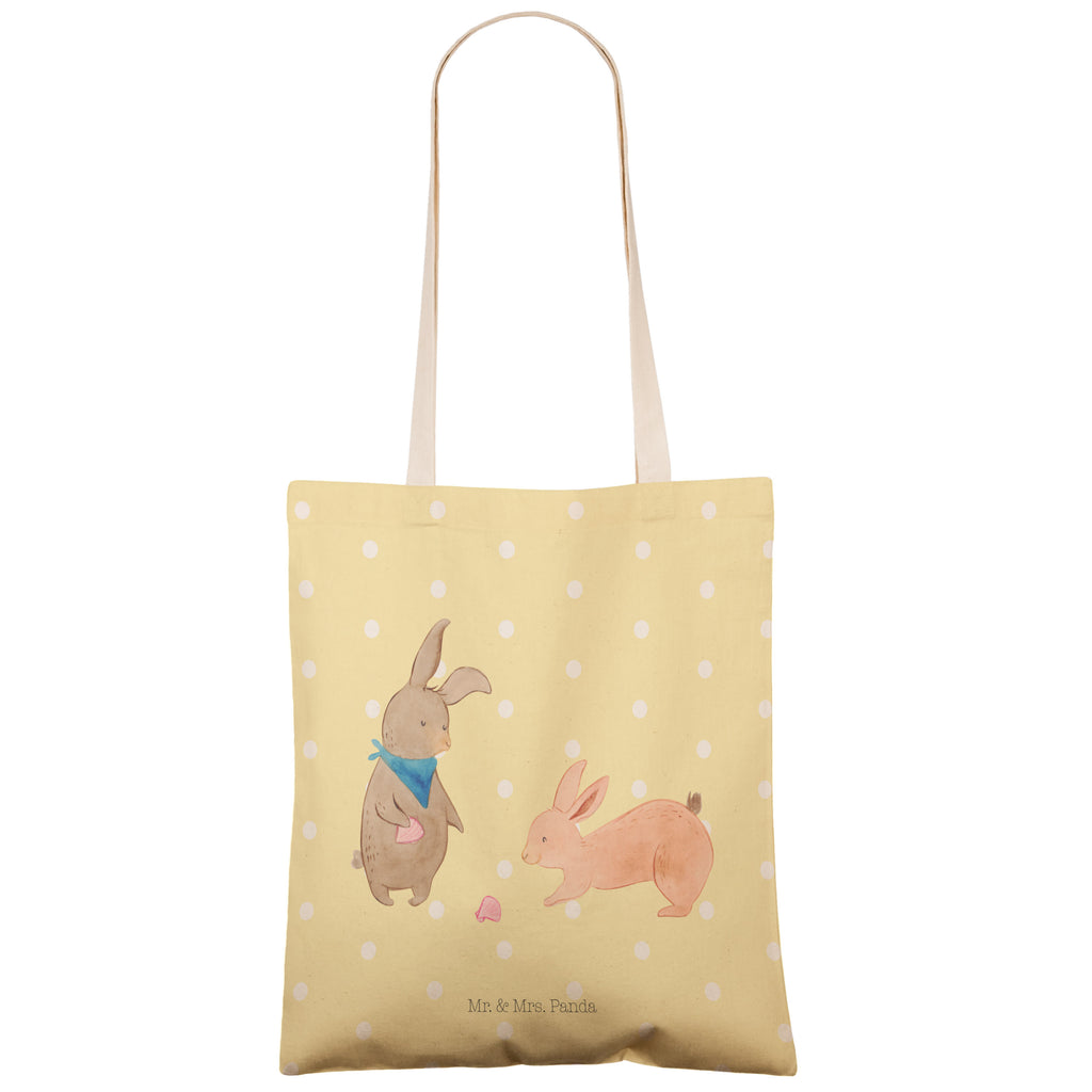 Einkaufstasche Hasen Muschel Tragetasche, Tasche, Beutel, Stofftasche, Baumwolltasche, Umhängetasche, Shopper, Familie, Vatertag, Muttertag, Bruder, Schwester, Mama, Papa, Oma, Opa, Hasen, beste Freundin, Freundin, Freundinnen, best friends, BFF, Muscheln sammeln, Muscheln, Meer