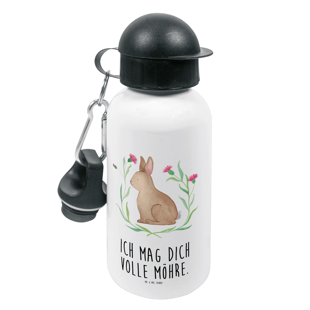 Kindertrinkflasche Hase sitzend Kindertrinkflasche, Kinder Trinkflasche, Trinkflasche, Flasche, Kinderflasche, Kinder, Kids, Kindergarten Flasche, Grundschule, Jungs, Mädchen, Ostern, Osterhase, Ostergeschenke, Osternest, Osterdeko, Geschenk zu Ostern, Frohe Ostern, Ostergrüße, Osterblume, Liebe, Grüße, Hase, Kaninchen