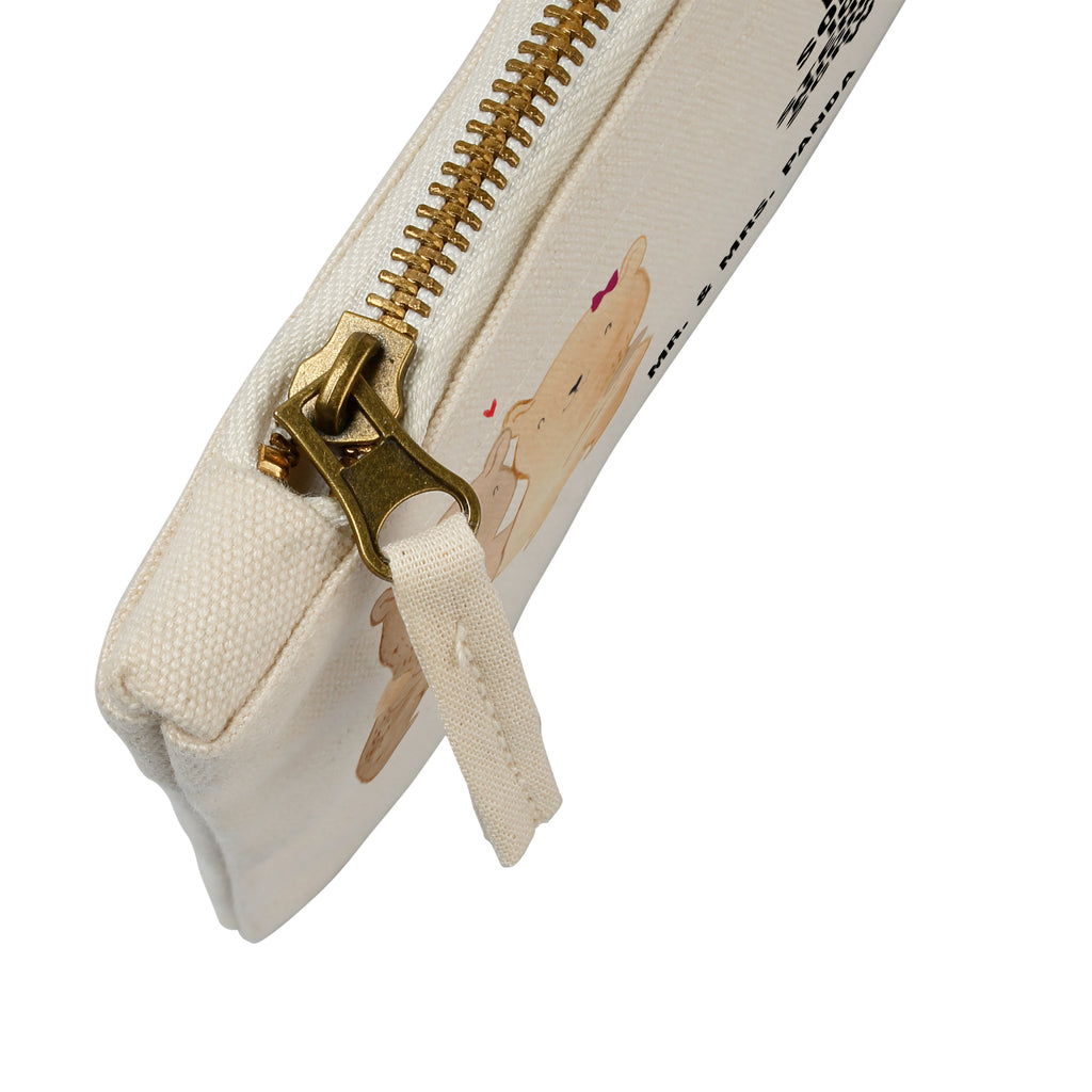 Schminktasche Bären Schwestern Schminktasche, Kosmetiktasche, Kosmetikbeutel, Stiftemäppchen, Etui, Federmappe, Makeup, XXL, Schminketui, Kosmetiketui, Schlamperetui, Familie, Vatertag, Muttertag, Bruder, Schwester, Mama, Papa, Oma, Opa