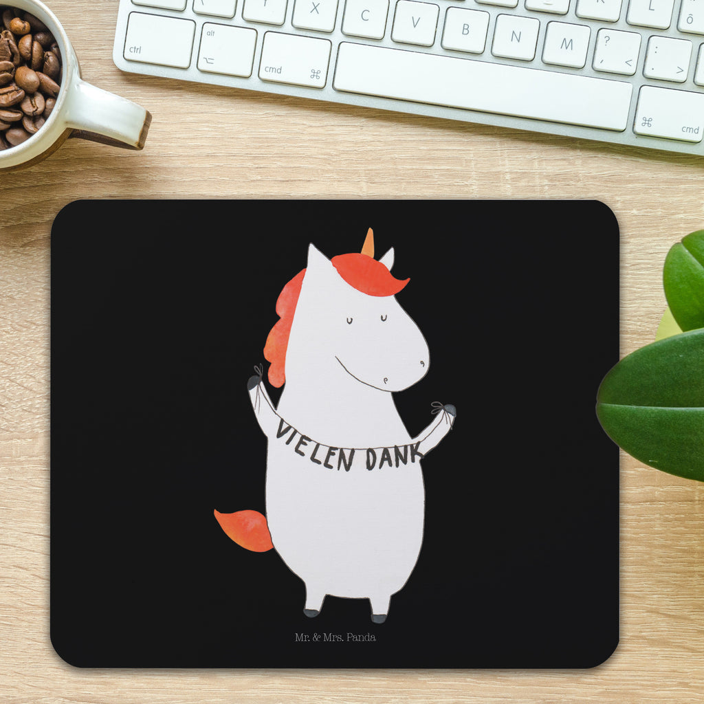 Mauspad Einhorn Vielen Dank Mousepad, Computer zubehör, Büroausstattung, PC Zubehör, Arbeitszimmer, Mauspad, Einzigartiges Mauspad, Designer Mauspad, Einhorn, Einhörner, Einhorn Deko, Pegasus, Unicorn, Danke, vielen Dank, Dankeschön, Danksagung