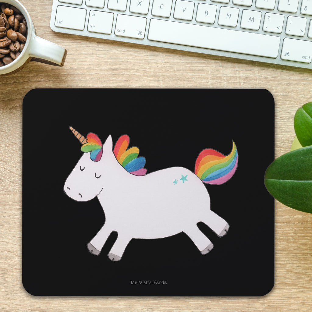 Mauspad Einhorn Happy Mousepad, Computer zubehör, Büroausstattung, PC Zubehör, Arbeitszimmer, Mauspad, Einzigartiges Mauspad, Designer Mauspad, Einhorn, Einhörner, Einhorn Deko, Pegasus, Unicorn, glücklich, fröhlich, Spaß, Freude, Lebensfreude, witzig, spannend, Lächeln, Lachen