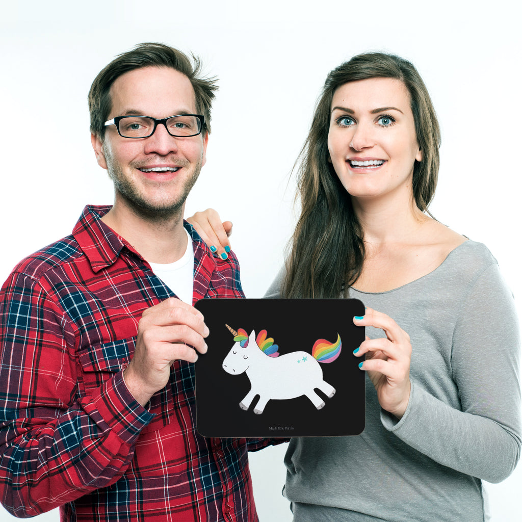 Mauspad Einhorn Happy Mousepad, Computer zubehör, Büroausstattung, PC Zubehör, Arbeitszimmer, Mauspad, Einzigartiges Mauspad, Designer Mauspad, Einhorn, Einhörner, Einhorn Deko, Pegasus, Unicorn, glücklich, fröhlich, Spaß, Freude, Lebensfreude, witzig, spannend, Lächeln, Lachen