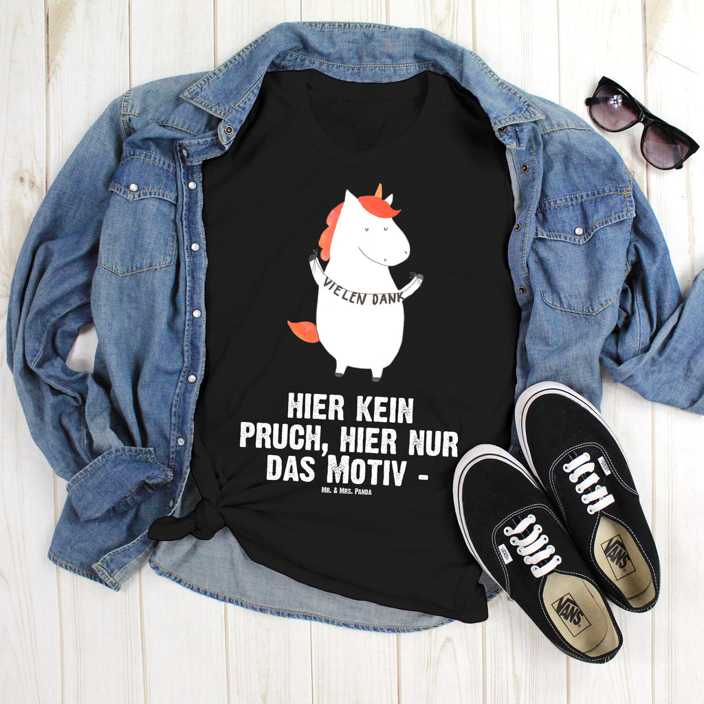 Größe XL T-Shirt Einhorn Vielen Dank T-Shirt, Shirt, Tshirt, Lustiges T-Shirt, T-Shirt mit Spruch, Party, Junggesellenabschied, Jubiläum, Geburstag, Herrn, Damen, Männer, Frauen, Schlafshirt, Nachthemd, Sprüche, Einhorn, Einhörner, Einhorn Deko, Pegasus, Unicorn, Danke, vielen Dank, Dankeschön, Danksagung