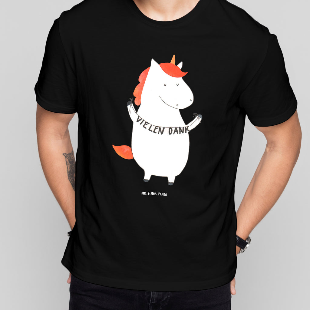 Größe XL T-Shirt Einhorn Vielen Dank T-Shirt, Shirt, Tshirt, Lustiges T-Shirt, T-Shirt mit Spruch, Party, Junggesellenabschied, Jubiläum, Geburstag, Herrn, Damen, Männer, Frauen, Schlafshirt, Nachthemd, Sprüche, Einhorn, Einhörner, Einhorn Deko, Pegasus, Unicorn, Danke, vielen Dank, Dankeschön, Danksagung