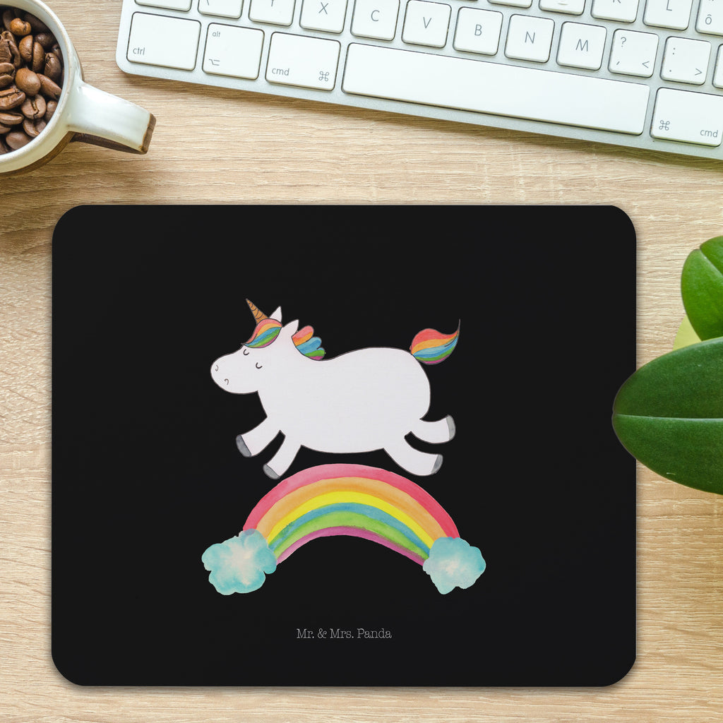 Mauspad Einhorn Regenbogen Mousepad, Computer zubehör, Büroausstattung, PC Zubehör, Arbeitszimmer, Mauspad, Einzigartiges Mauspad, Designer Mauspad, Einhorn, Einhörner, Einhorn Deko, Pegasus, Unicorn, Regenbogen, Glitzer, Einhornpower, Erwachsenwerden, Einhornautobahn