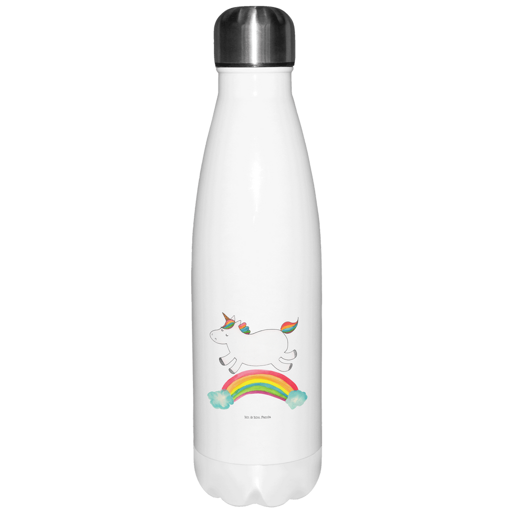 Thermosflasche Einhorn Regenbogen Isolierflasche, Thermoflasche, Trinkflasche, Thermos, Edelstahl, Einhorn, Einhörner, Einhorn Deko, Pegasus, Unicorn, Regenbogen, Glitzer, Einhornpower, Erwachsenwerden, Einhornautobahn