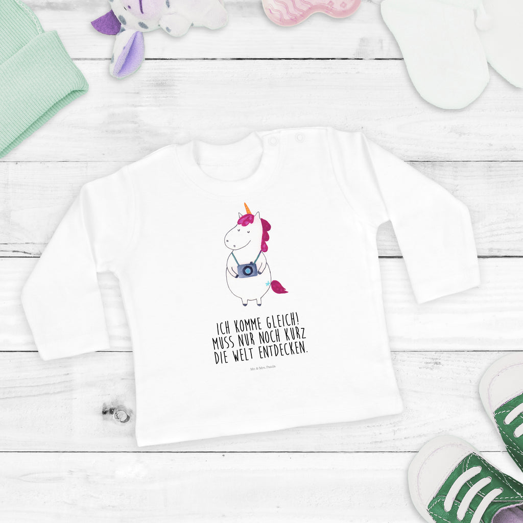 18-24 Monate Baby Longsleeve Einhorn Fotograf Mädchen, Jungen, Baby, Langarm, Bio, Kleidung, Longsleeve, Einhorn, Einhörner, Einhorn Deko, Pegasus, Unicorn, Fotograf, Fotografie, Kamera, Reisen, Weltreise, Weltenbummler, Urlaub, Tourist, Kurztrip, Reise, Städtereise