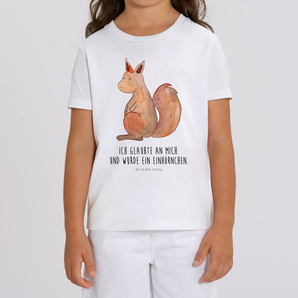 5-6 Jahre Kinder T-Shirt Einhörnchen Glaube Einhorn, Einhörner, Einhorn Deko, Pegasus, Unicorn, Einhörnchen, Eichhörnchen, Eichhorn