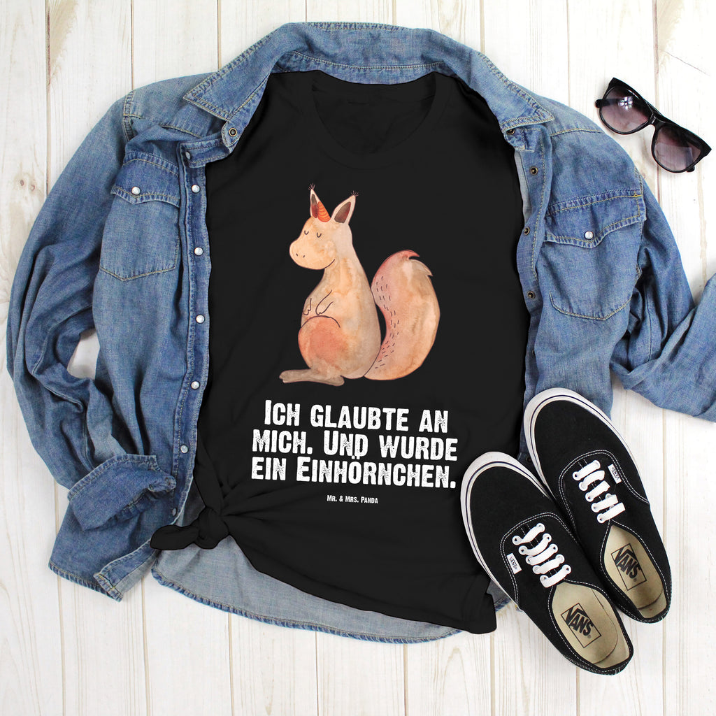 Größe XL T-Shirt Einhörnchen Glaube T-Shirt, Shirt, Tshirt, Lustiges T-Shirt, T-Shirt mit Spruch, Party, Junggesellenabschied, Jubiläum, Geburstag, Herrn, Damen, Männer, Frauen, Schlafshirt, Nachthemd, Sprüche, Einhorn, Einhörner, Einhorn Deko, Pegasus, Unicorn, Einhörnchen, Eichhörnchen, Eichhorn