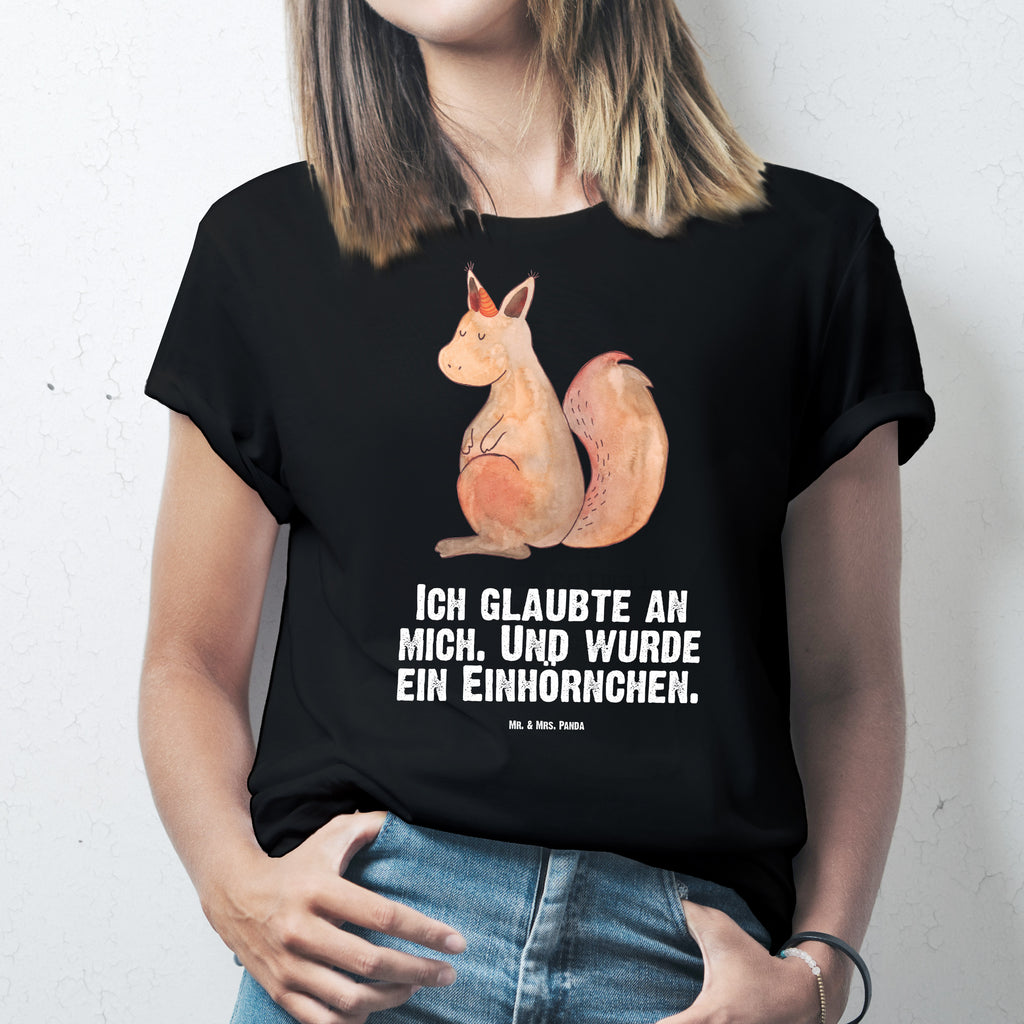 Größe XL T-Shirt Einhörnchen Glaube T-Shirt, Shirt, Tshirt, Lustiges T-Shirt, T-Shirt mit Spruch, Party, Junggesellenabschied, Jubiläum, Geburstag, Herrn, Damen, Männer, Frauen, Schlafshirt, Nachthemd, Sprüche, Einhorn, Einhörner, Einhorn Deko, Pegasus, Unicorn, Einhörnchen, Eichhörnchen, Eichhorn