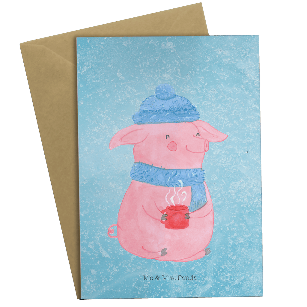Grußkarte Lallelndes Glühschwein Klappkarte, Einladungskarte, Glückwunschkarte, Hochzeitskarte, Geburtstagskarte, Karte, Winter, Weihnachten, Weihnachtsdeko, Nikolaus, Advent, Heiligabend, Wintermotiv, Glühwein, Betrunken, Weihnachtsmarkt, Spruch